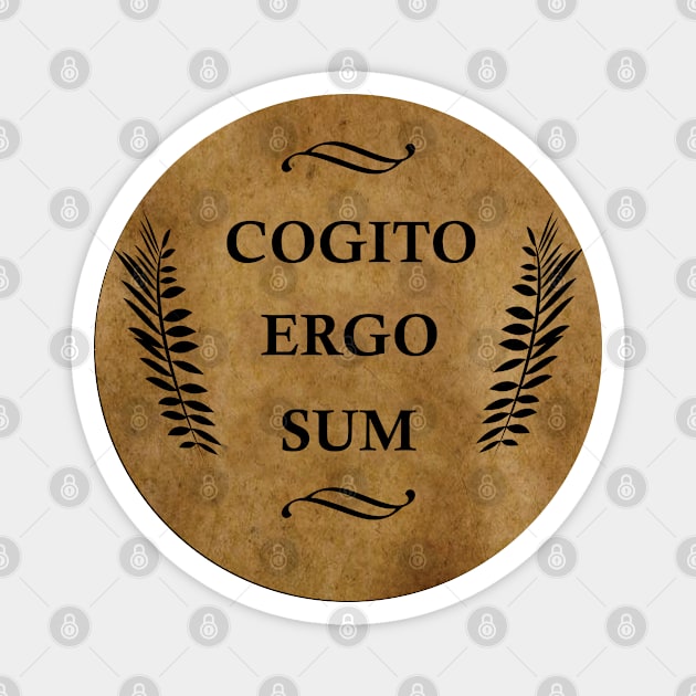 cogito ergo sum Magnet by omitay